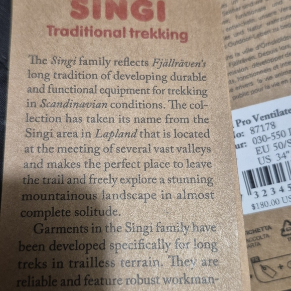 Fjällräven Men's Vidda Pro Ventilated Trousers. 34"x30" Dark Grey And Black - Picture 3 of 13